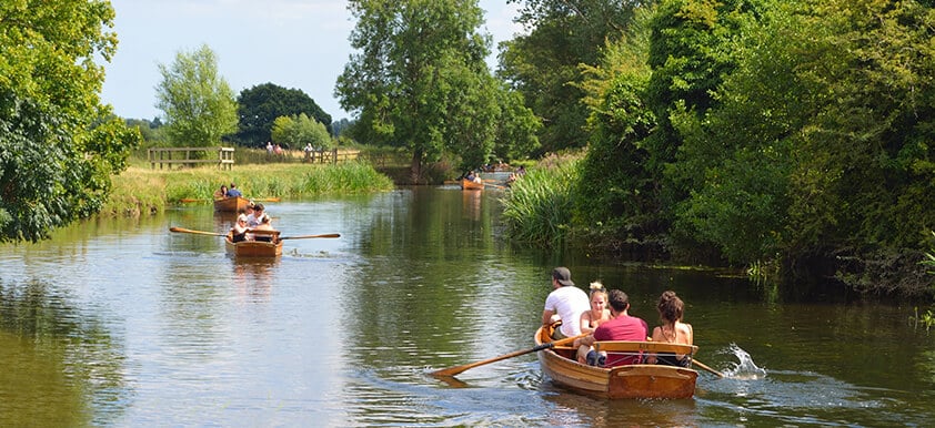 Essex Holiday: Dedham rowing